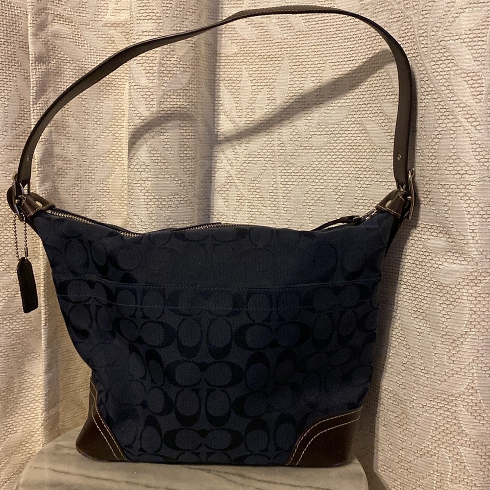 Coach Signature Shoulder Bag - Picture 2 of 12